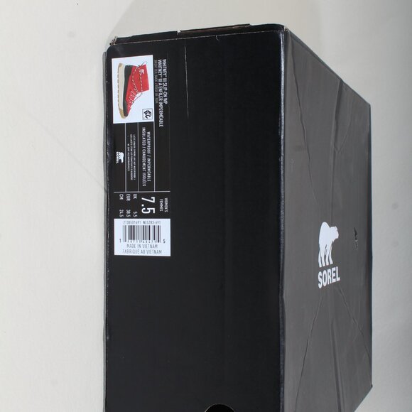 Womens SOREL Whitney III Red Size 7.5 Mid Waterproof Casual Slip On Boots - Picture 8 of 8